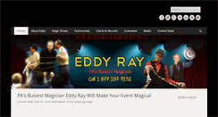 Desktop Screenshot of eddyraymagic.com