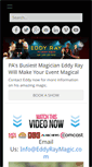 Mobile Screenshot of eddyraymagic.com