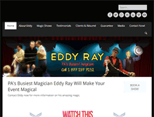 Tablet Screenshot of eddyraymagic.com